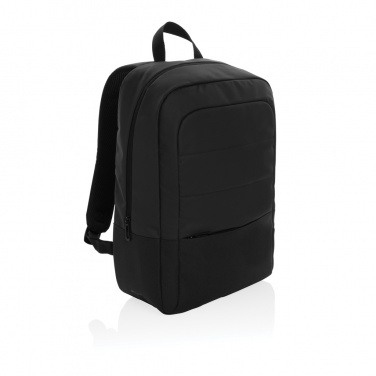 Logotrade promotional item image of: Armond AWARE™ RPET 15.6 inch standard laptop backpack