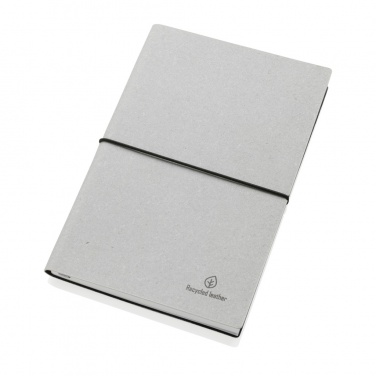 Logotrade advertising products photo of: A5 recycled leather notebook