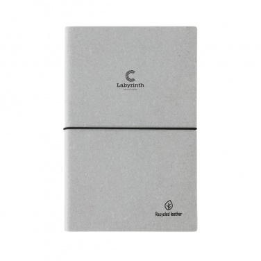 Logotrade corporate gift picture of: A5 recycled leather notebook