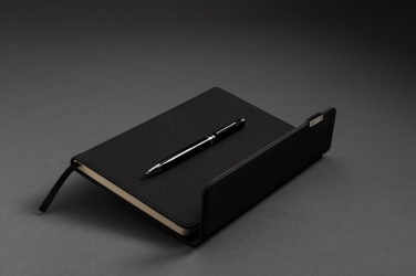 Logo trade promotional merchandise picture of: Swiss Peak deluxe A5 notebook and pen set