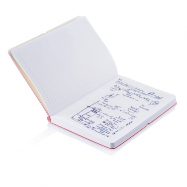 Logo trade promotional merchandise picture of: Deluxe softcover A5 notebook