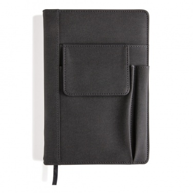 Logotrade promotional product image of: Notebook with phone pocket