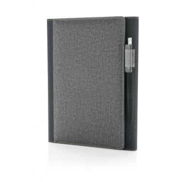 Logo trade promotional products image of: A5 Deluxe design notebook cover