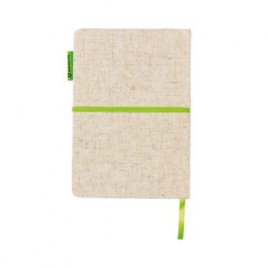 Logotrade promotional giveaways photo of: A5 jute notebook