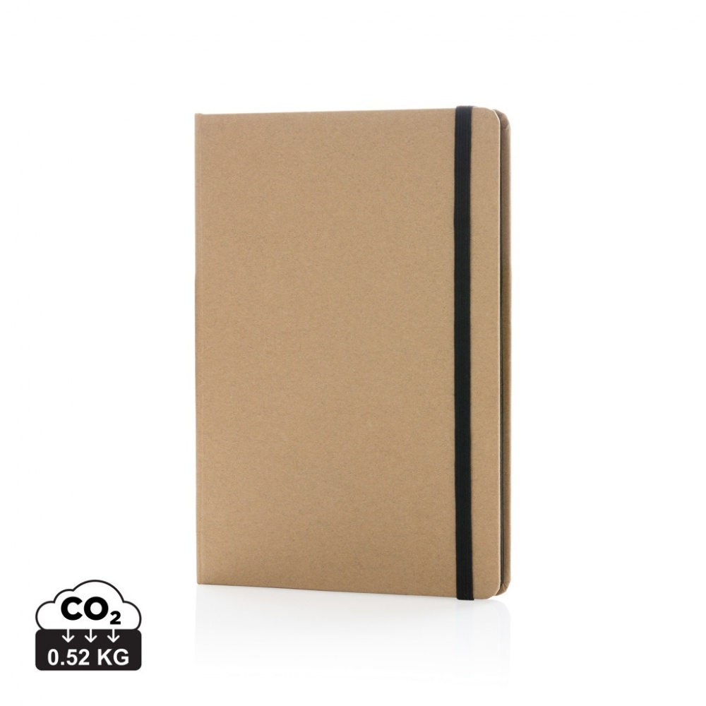Logotrade promotional gift picture of: A5 kraft notebook