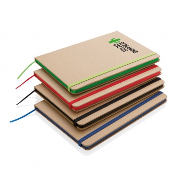 Logo trade promotional item photo of: A5 kraft notebook