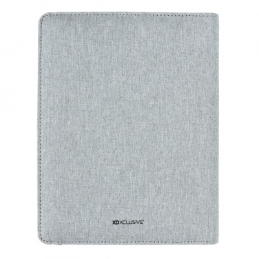 Logotrade promotional items photo of: Air 5W wireless charging notebook with 5000mAh powerbank