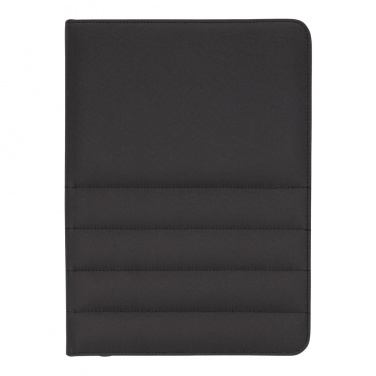 Logo trade promotional items picture of: Impact AWARE™ RPET A4 portfolio with zipper