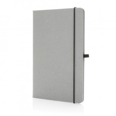 Logotrade promotional merchandise picture of: Recycled leather hardcover notebook A5