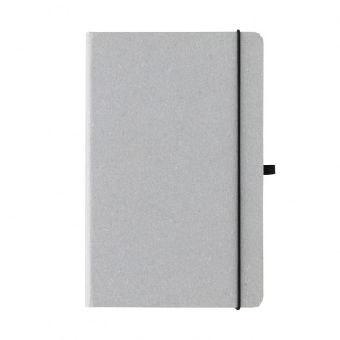 Logotrade promotional giveaway picture of: Recycled leather hardcover notebook A5