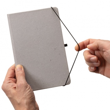 Logotrade promotional product image of: Recycled leather hardcover notebook A5