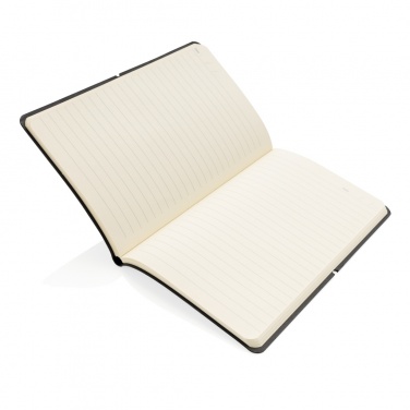 Logo trade promotional merchandise picture of: Modern deluxe softcover A5 notebook