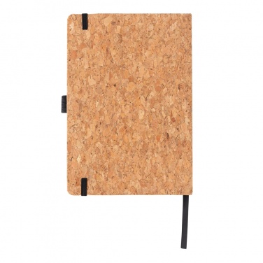 Logo trade promotional items image of: Cork hardcover notebook A5