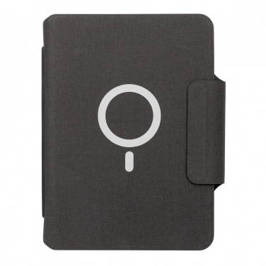 Logotrade promotional merchandise picture of: Artic Magnetic 10W wireless charging A5 notebook