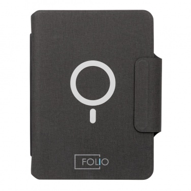 Logotrade promotional merchandise picture of: Artic Magnetic 10W wireless charging A5 notebook