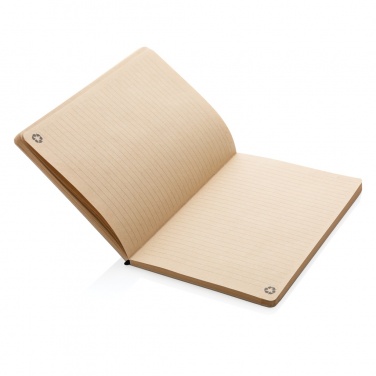 Logotrade promotional merchandise photo of: A5 cork & kraft notebook