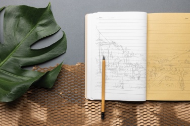 Logotrade promotional product picture of: Elowen A5 tree free notebook