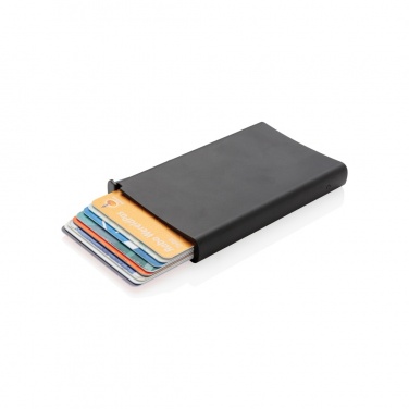 Logo trade promotional giveaway photo of: Standard aluminium RFID cardholder