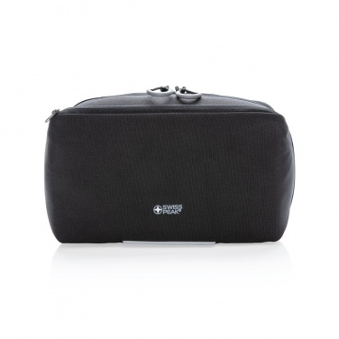 Logo trade advertising product photo of: Swiss Peak AWARE™ toiletry bag PVC free