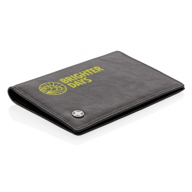 Logotrade promotional item image of: RFID anti-skimming passport holder