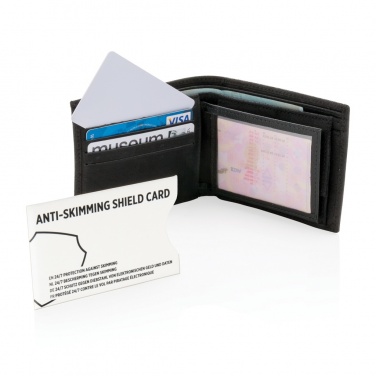Logo trade business gift photo of: Anti-skimming RFID shield card with active jamming chip