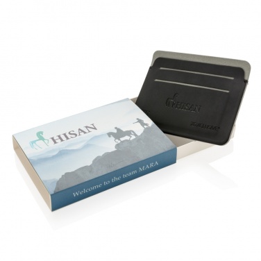 Logo trade promotional giveaway photo of: Quebec RFID safe cardholder