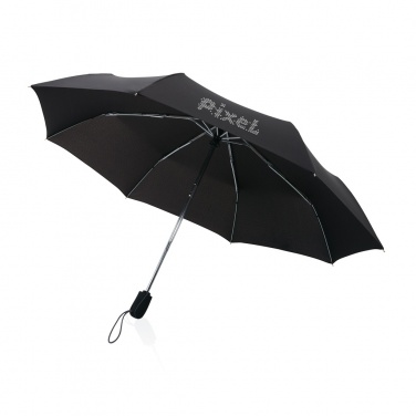 Logotrade promotional gift image of: Swiss Peak AWARE™ Traveller 21” automatic umbrella