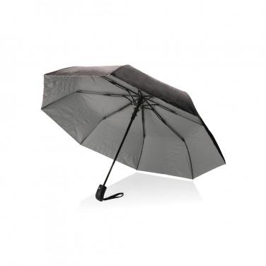 Logo trade promotional giveaway photo of: 21" Impact AWARE™ RPET 190T Pongee dual colour mini umbrella