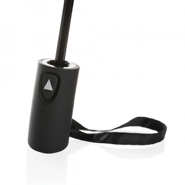 Logo trade promotional item photo of: 21" Impact AWARE™ RPET 190T mini auto open umbrella