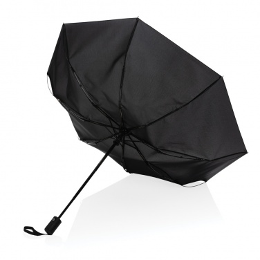 Logo trade promotional gifts image of: 21" Impact AWARE™ RPET 190T auto open/close umbrella
