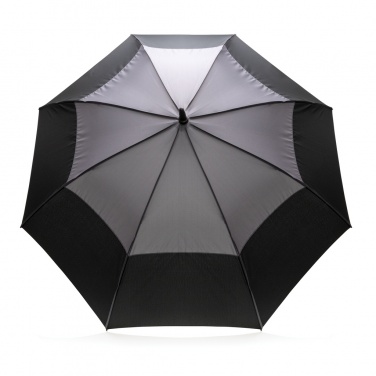 Logo trade promotional merchandise photo of: 27" Impact AWARE™ RPET 190T auto open stormproof umbrella