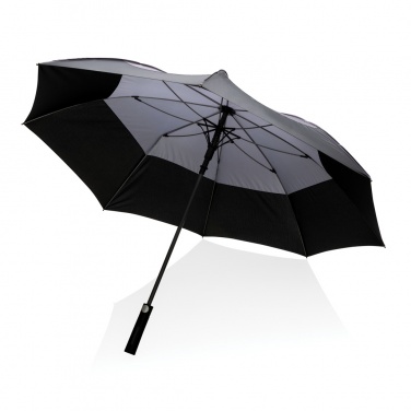 Logo trade promotional products picture of: 27" Impact AWARE™ RPET 190T auto open stormproof umbrella