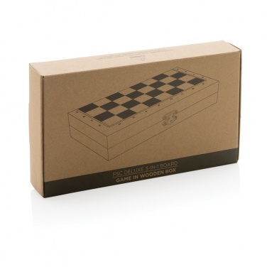 Logotrade advertising product picture of: Deluxe 3-in-1 boardgame in box