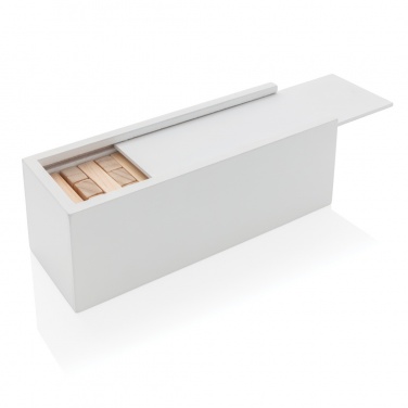 Logo trade promotional gift photo of: Deluxe tumbling tower wood block stacking game