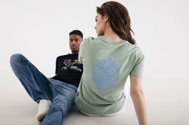Logo trade promotional giveaway photo of: Iqoniq Bryce recycled cotton t-shirt