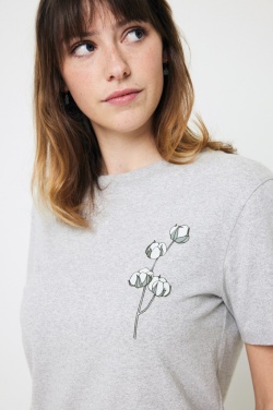 Logotrade promotional product picture of: Iqoniq Manuel recycled cotton t-shirt undyed