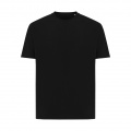 Iqoniq Teide recycled cotton t-shirt, black