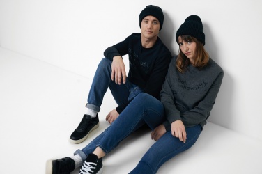 Logo trade business gifts image of: Iqoniq Zion recycled cotton crew neck