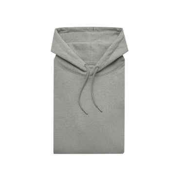Logo trade promotional item photo of: Iqoniq Torres recycled cotton hoodie undyed