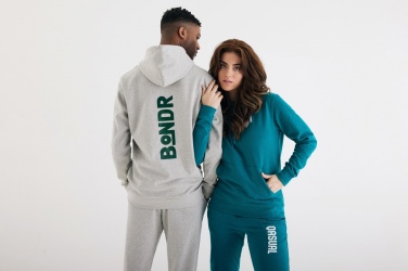 Logotrade promotional product image of: Iqoniq Torres recycled cotton hoodie undyed