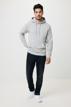 Logo trade corporate gifts picture of: Iqoniq Torres recycled cotton hoodie undyed