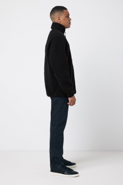 Logo trade advertising product photo of: Iqoniq Diran recycled polyester pile fleece jacket