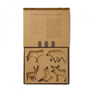 Logo trade business gift photo of: VINGA Nordic big 5 cookie cutter 5-piece set
