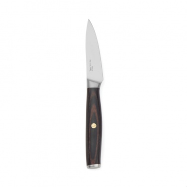 Logo trade corporate gifts image of: VINGA Tara RCS recycled steel paring knife