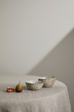 Logo trade promotional gift photo of: VINGA Nuvem stoneware mini bowl, 3 pcs set