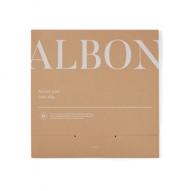 Logo trade business gift photo of: VINGA Albon GRS recycled felt mouse pad