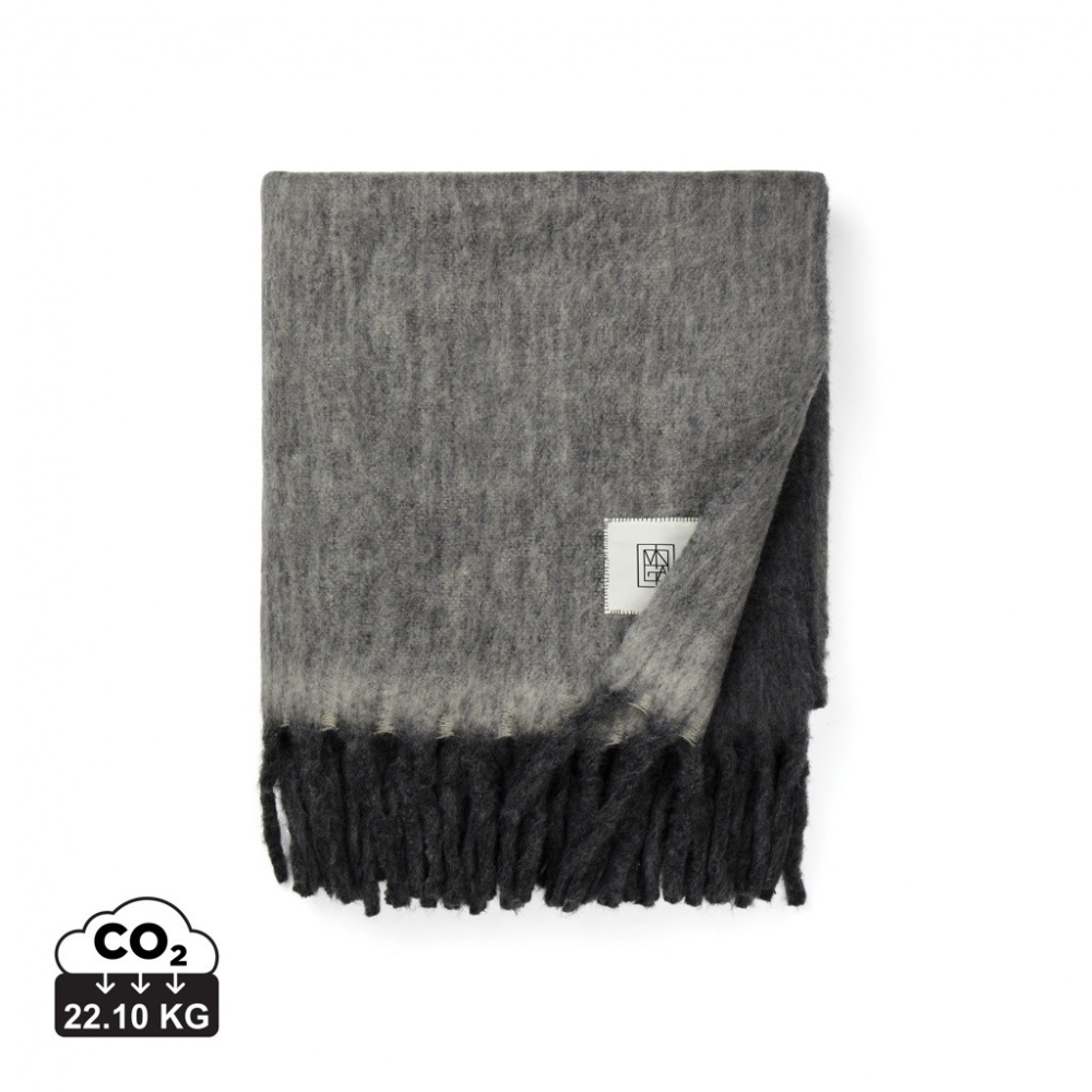 Logo trade corporate gift photo of: Vinga Saletto wool blend blanket