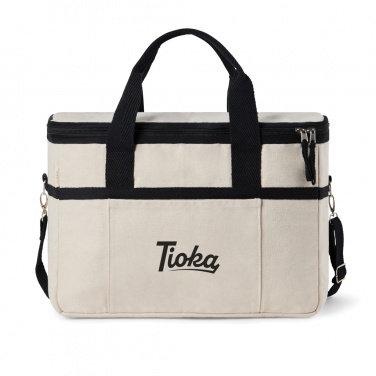 Logotrade promotional giveaway image of: VINGA Volonne AWARE™ recycled canvas cooler basket