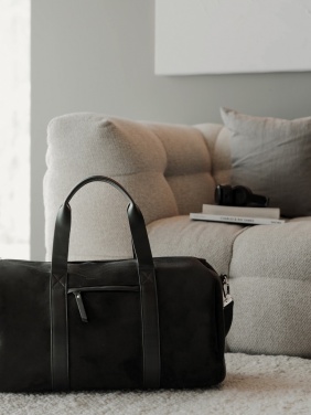 Logo trade promotional merchandise picture of: VINGA Marlow RCS recycled polyester weekend bag