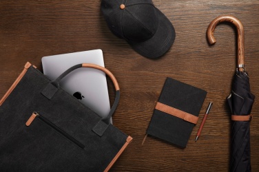 Logotrade promotional merchandise photo of: VINGA Bosler RCS recycled canvas office tote